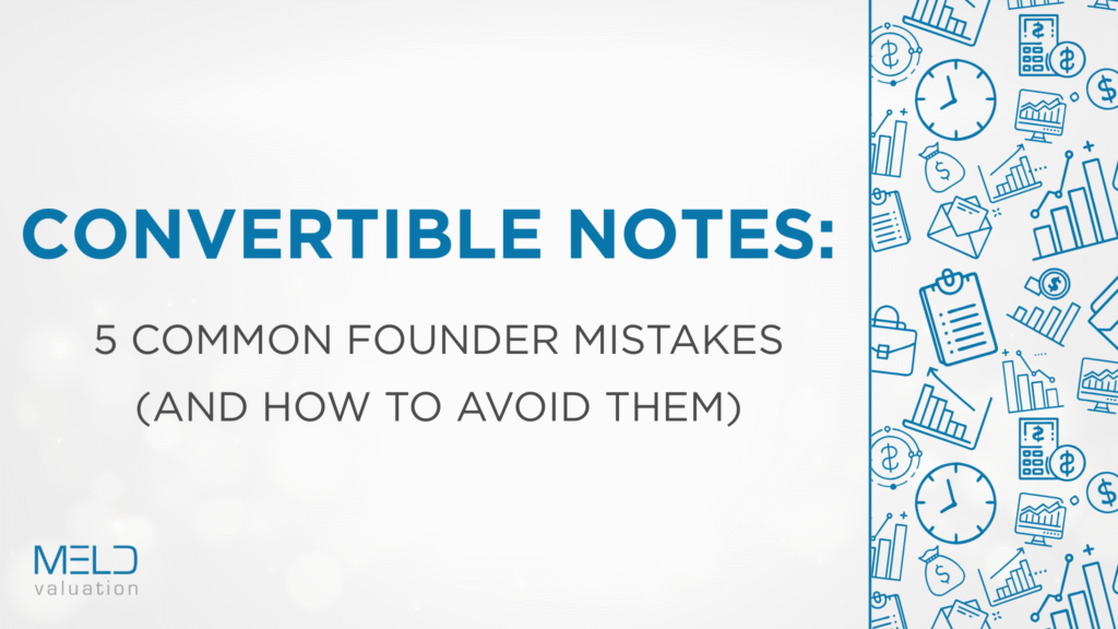 A blog title graphic of five convertible notes founder mistakes and how to avoid them